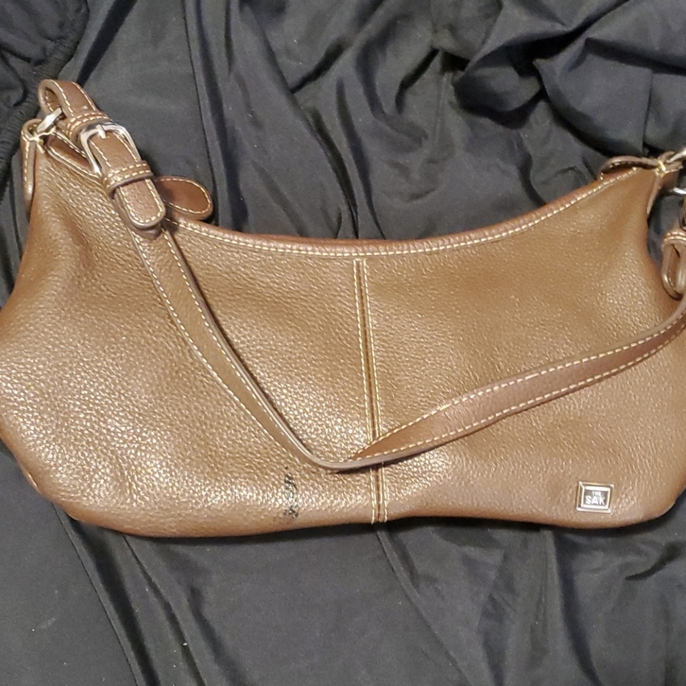 The Sak brown leather purse